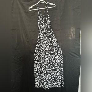 Ruby Rox Black and White Floral Dress